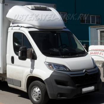  Обтекатель (спойлер) на Ситроен Джампер (Citroen Jumper) 2,0м на раме без сверления