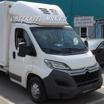  Обтекатель (спойлер) на Ситроен Джампер (Citroen Jumper) 2,0м на раме без сверления