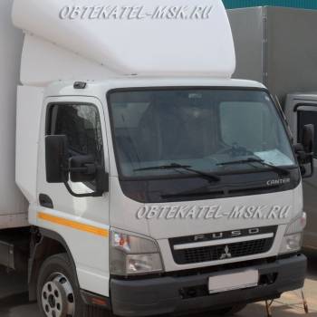 Обтекатель (спойлер) на Фусо Кантер (Mitsubishi Fuso Canter) регулируемый Обтекатель (спойлер) на Фусо Кантер (Mitsubishi Fuso Canter) регулируемый