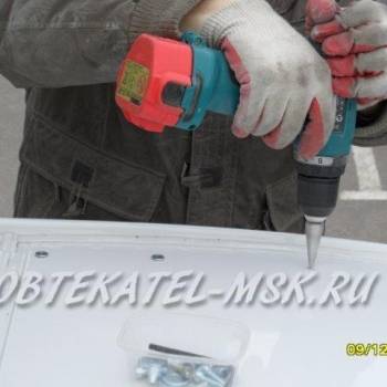 Сделать отверстия под резьбовые заклепки