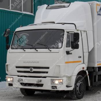 Спойлер на КамАЗ с вырезом под рефрижератор
