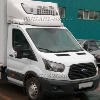Обтекатель (спойлер) на Форд Транзит (Ford Transit) 2,2м с вырезом под рефрижератор