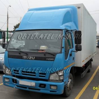 Спойлер (обтекатель) Дакар на Исузу Isuzu NQR 75 с боковыми накладками (снят с производства)