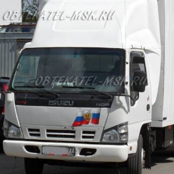 Спойлер (обтекатель) Дакар на Исузу Isuzu NQR 75 с боковыми накладками (снят с производства)