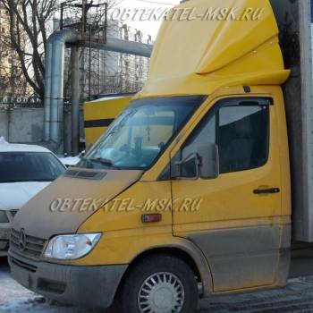 Обтекатель (спойлер) на Мерседес Спринтер желтый Обтекатель (спойлер) на Мерседес Спринтер желтый