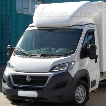 Обтекатель (спойлер) на Фиат Дукато (Fiat Ducato) 2,0м на раме