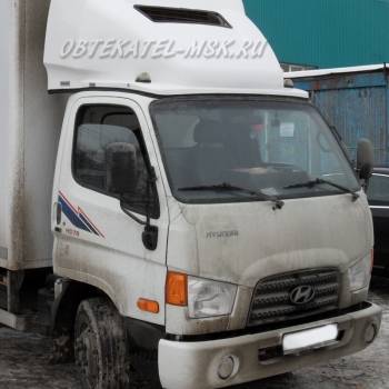 Обтекатель (спойлер) на Hyundai HD 78, 72, 65 с вырезом для обдува рефрижератора