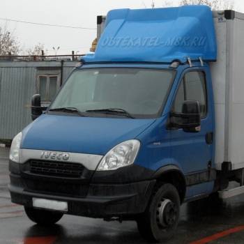 Обтекатель (спойлер) на Ивеко Дейли (Iveco Daily) на раме