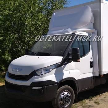 Обтекатель (спойлер) на Ивеко Дейли (Iveco Daily) с боковыми обтекателями