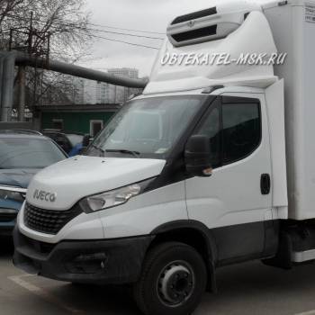 Обтекатель (спойлер) на Ивеко Дейли (Iveco Daily) с боковыми обтекателями