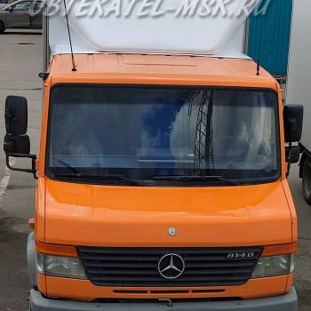 Обтекатель (спойлер) на Мерседес Варио/Mercedes Vario регулируемый по высоте