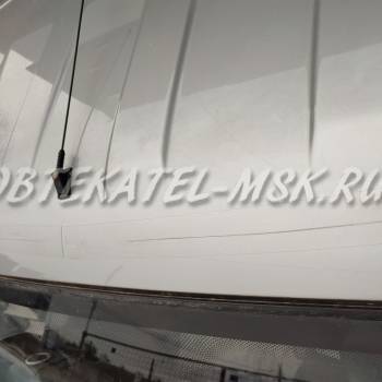 Оклейка крыши защитной полиуретановой пленкой под обтекателем
