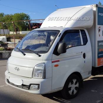 Обтекатель (спойлер) на Киа Бонго 3 (Kia Bongo III), K-2500, K-2700 (кабина с окном) Обтекатель (спойлер) на Киа Бонго 3 (Kia Bongo III), K-2500, K-2700 (кабина с окном)
