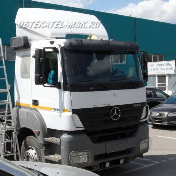 Спойлер на Mercedes Axor