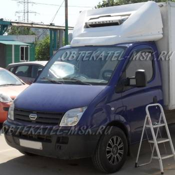 Спойлер от Фиат Дукато (Fiat Ducato), Пежо Боксер (Peugeot Boxer), Ситроен Джампер (Citroen Jumper) установлен на Maxus