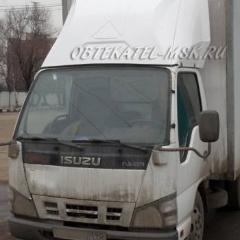 Спойлер на Isuzu NKR от JMC